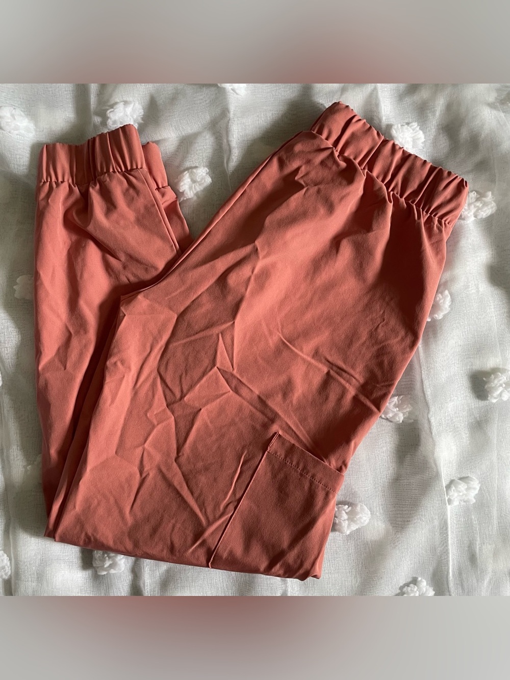 Pink Hanes Women’s Jogger Scrub Pants